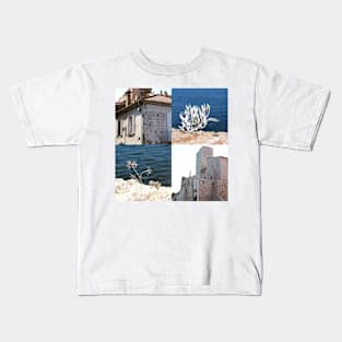 Antibes harbour Kids T-Shirt